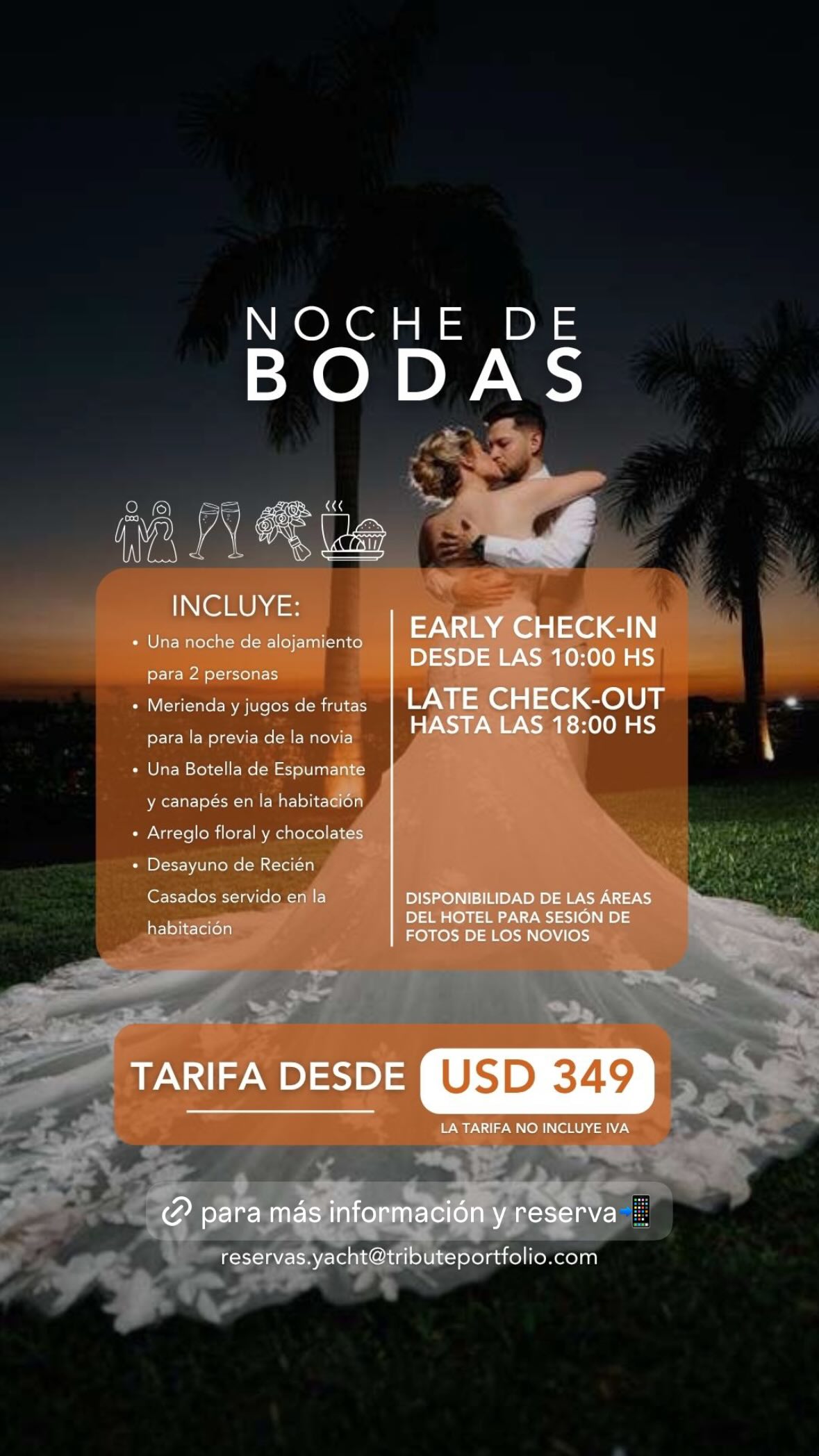 Pacote Noche de Bodas