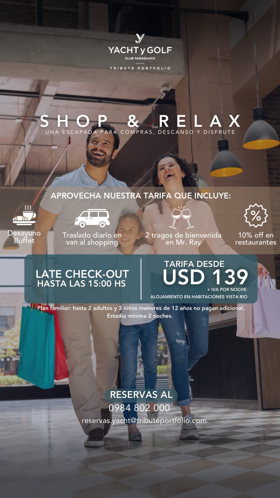 Pacote Shop & Relax